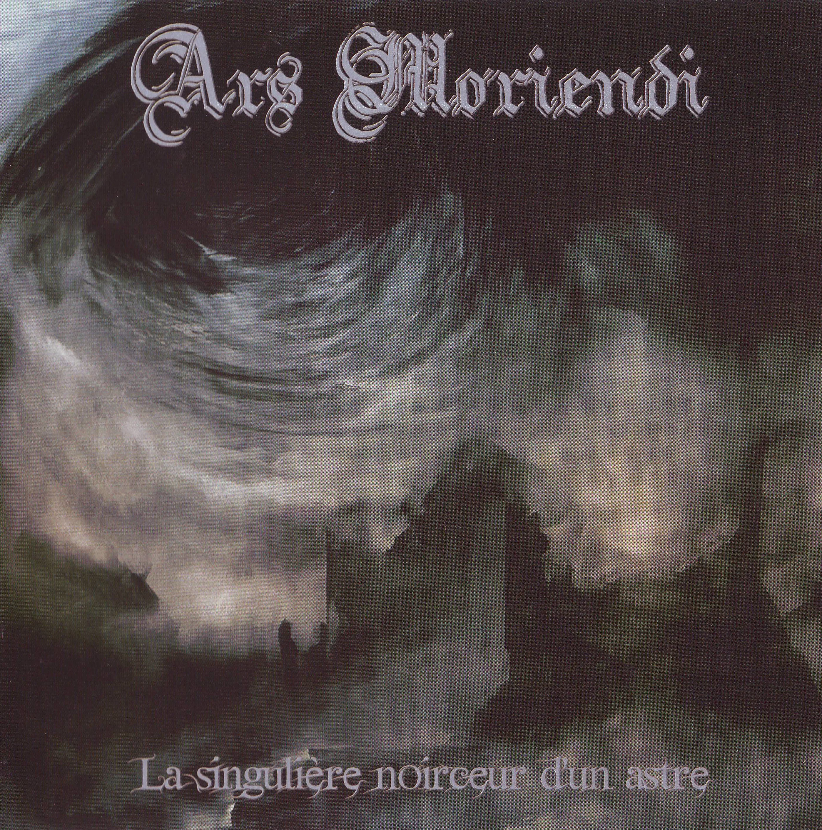 Official album cover art for the release La singulière noirceur d'un astre by Ars Moriendi