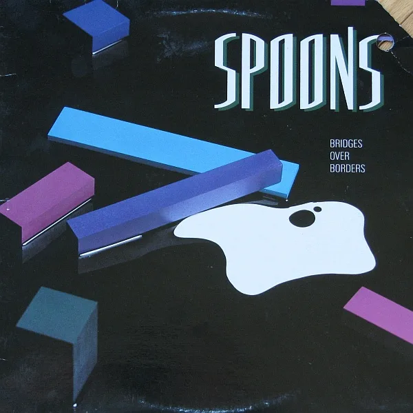 Official album cover art for the release Bridges Over Borders by Spoons