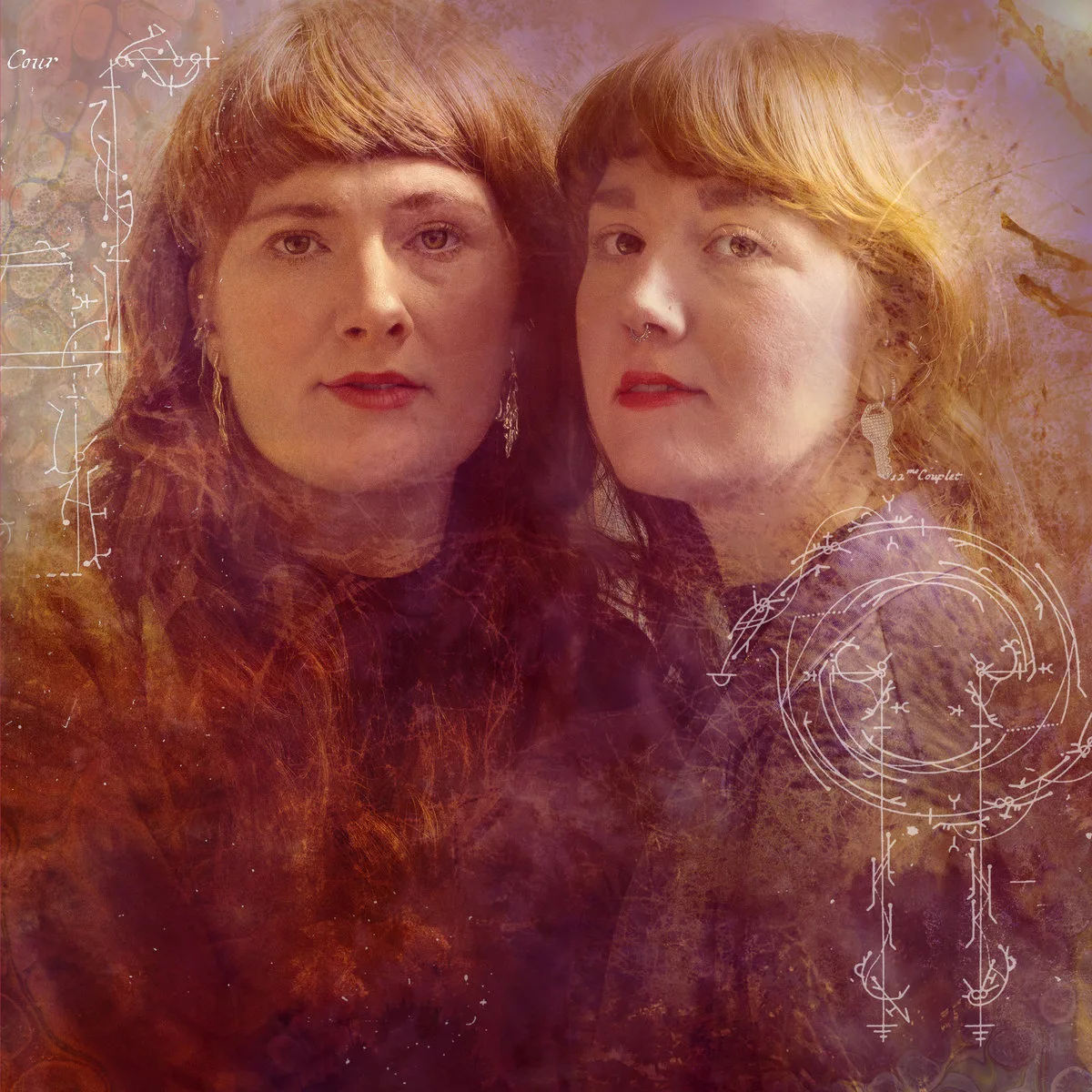Official album cover art for the release Start Close In by The Rheingans Sisters