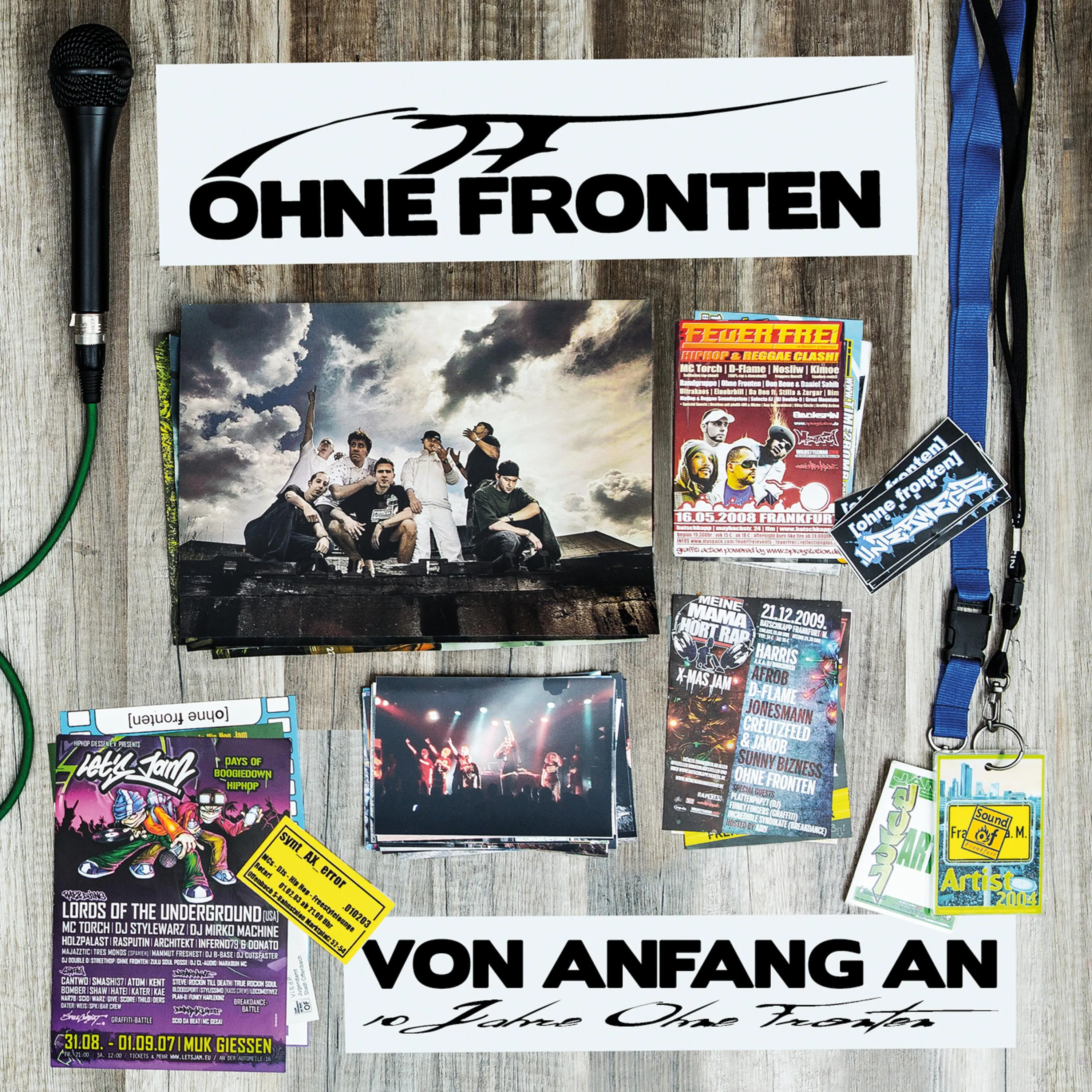 Official album cover art for the release Von Anfang An (10 Jahre Ohne Fronten) by Ohne Fronten Crew