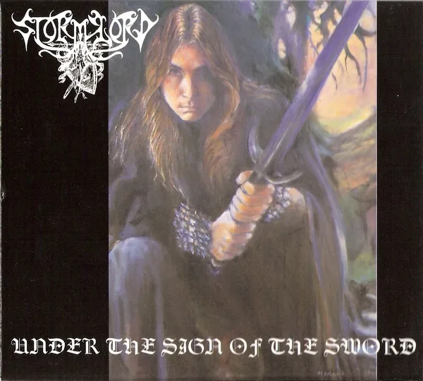 Official album cover art for the release Under the Sign of the Sword by Stormlord