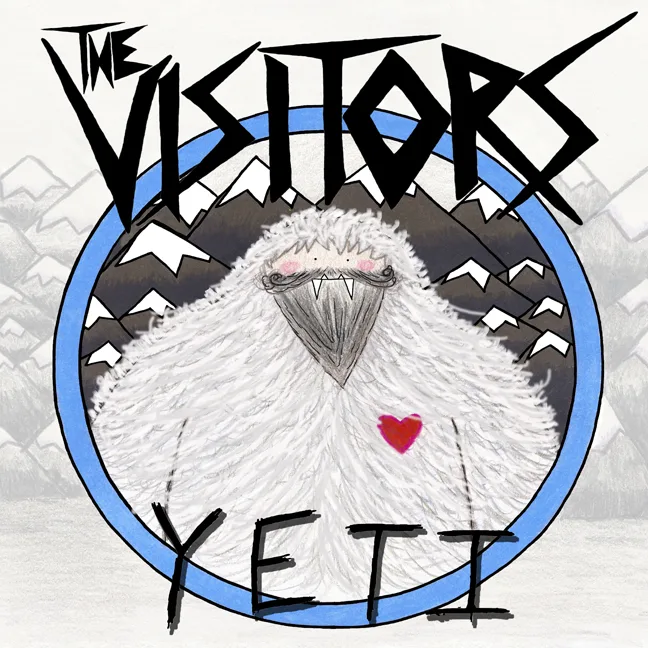 Official album cover art for the release Yeti by The Visitors