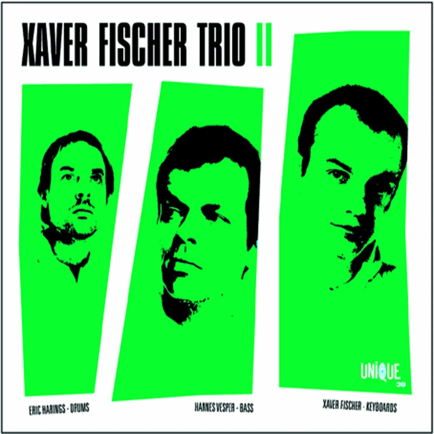 Official album cover art for the release II by Xaver Fischer Trio