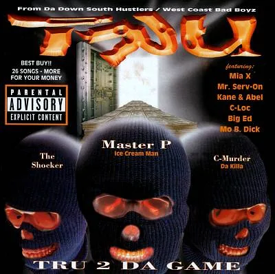 Official album cover art for the release TRU 2 da Game by TRU