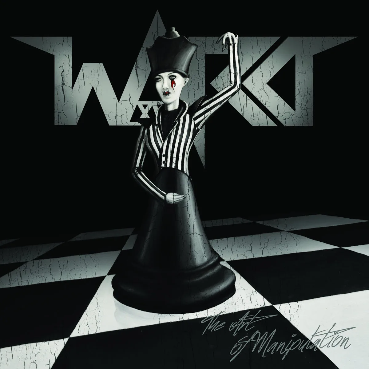 Official album cover art for the release The Art of Manipulation by Ward XVI