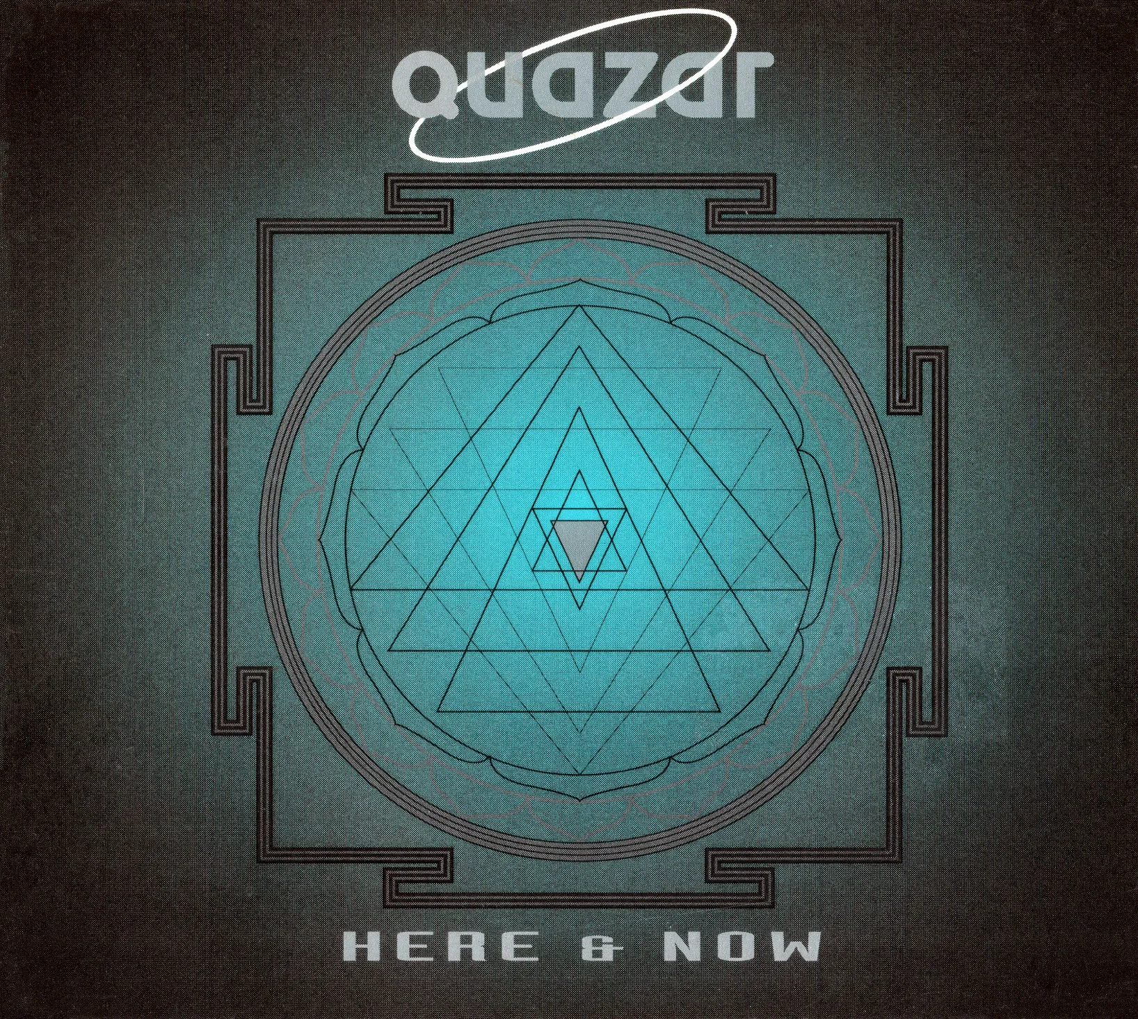 Official album cover art for the release Here & Now by Quazar