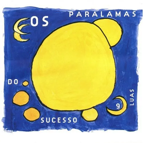 Official album cover art for the release 9 luas by Os Paralamas do Sucesso