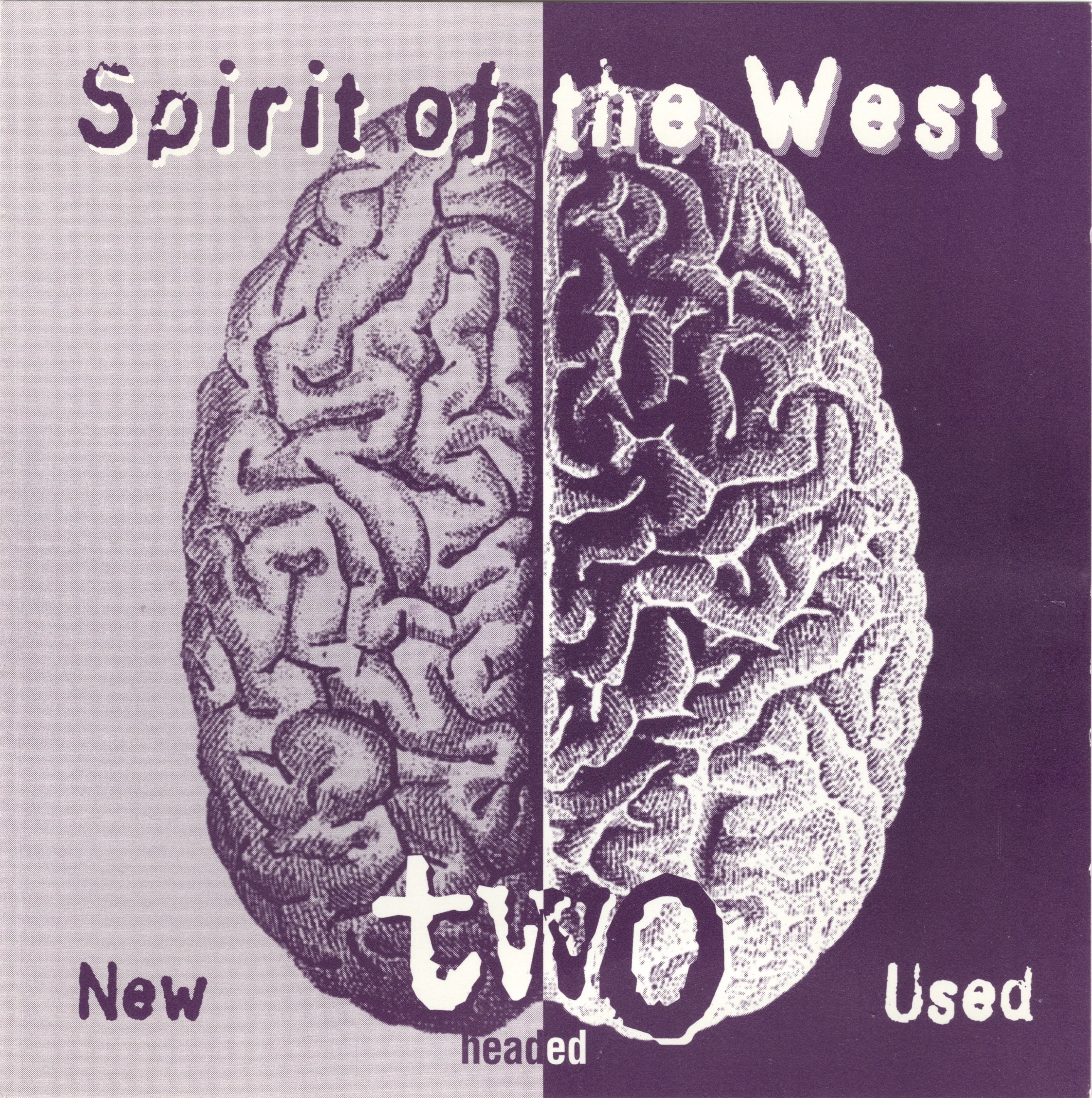 Official album cover art for the release Two Headed: New & Used by Spirit of the West