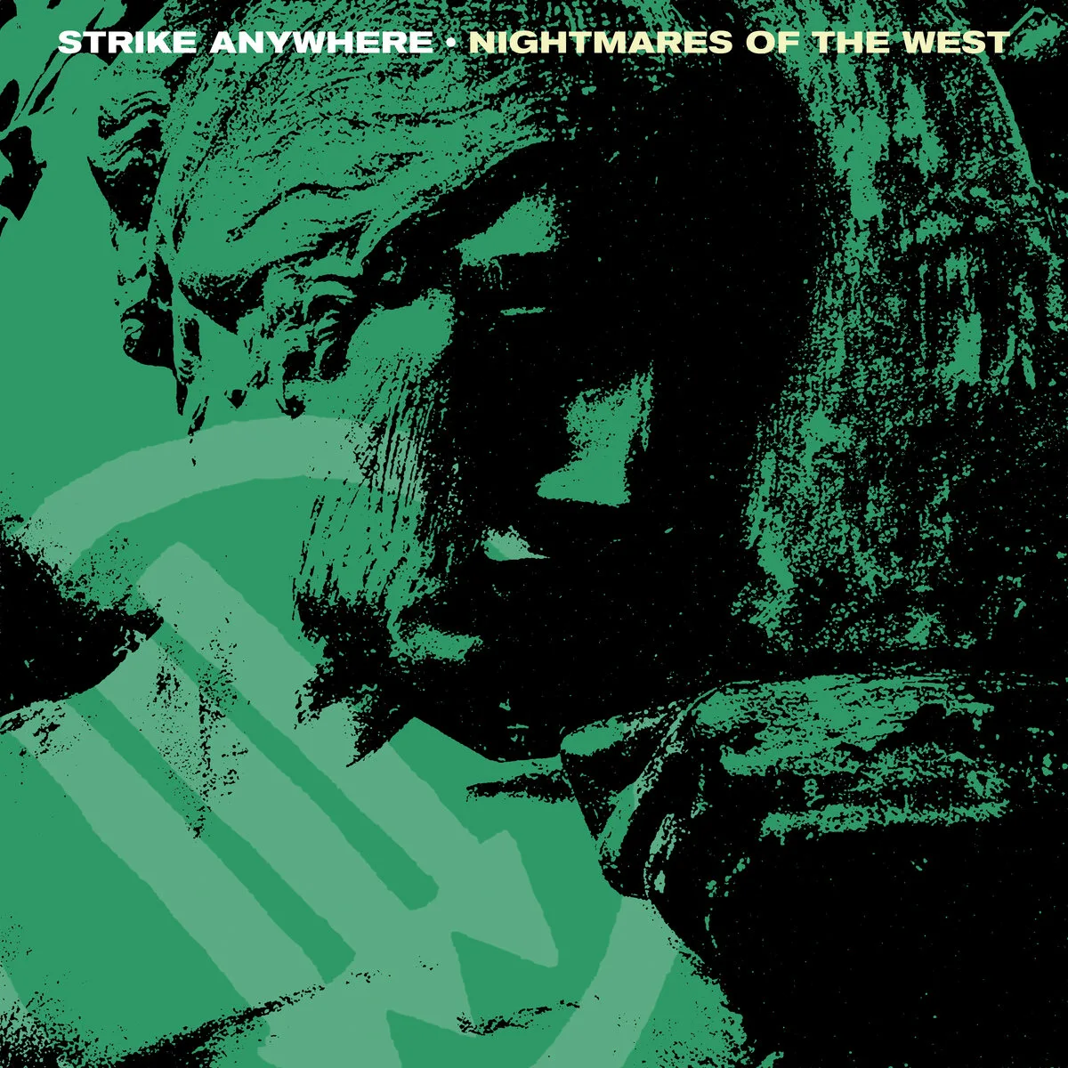Official album cover art for the release Nightmares of the West by Strike Anywhere