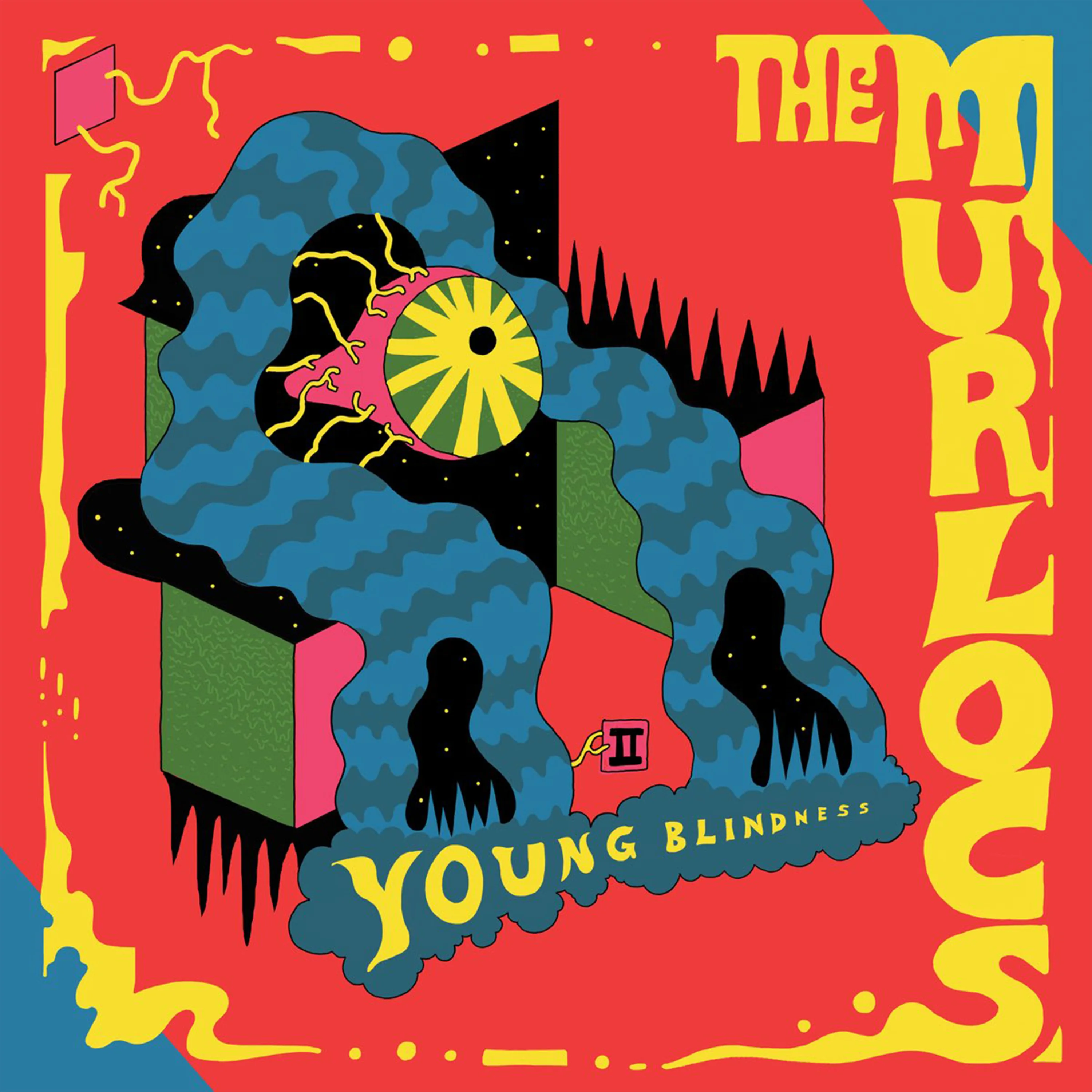 Official album cover art for the release Young Blindness by The Murlocs