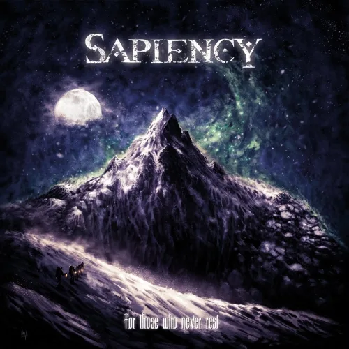 Official album cover art for the release For Those Who Never Rest by Sapiency
