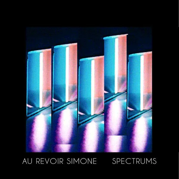 Official album cover art for the release Spectrums by Au Revoir Simone