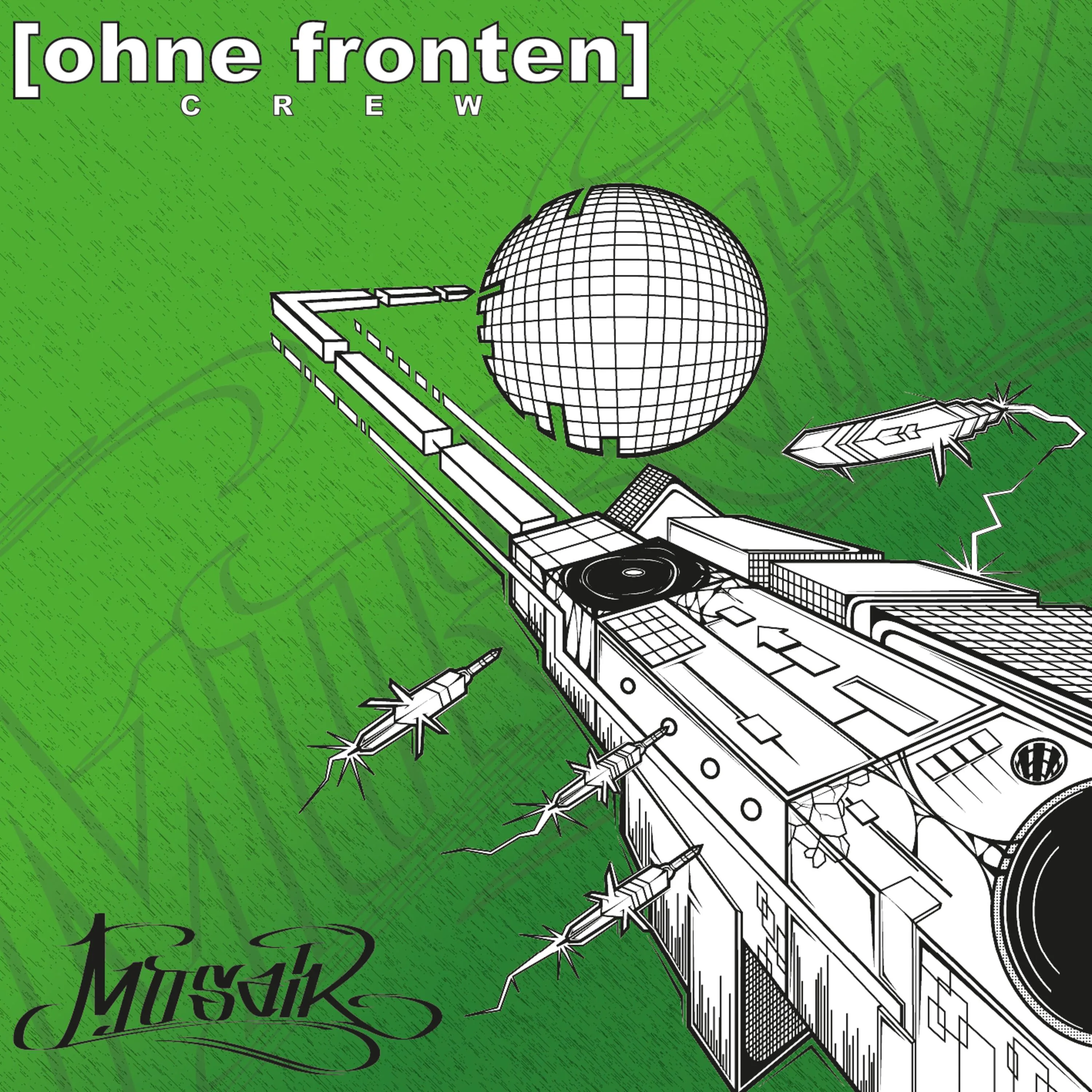 Official album cover art for the release Mosaik by Ohne Fronten Crew