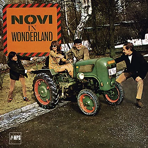 Official album cover art for the release Novi in Wonderland by Novi Singers