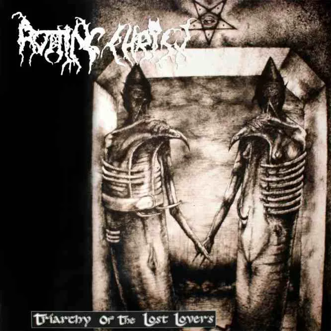 Official album cover art for the release Triarchy of the Lost Lovers by Rotting Christ