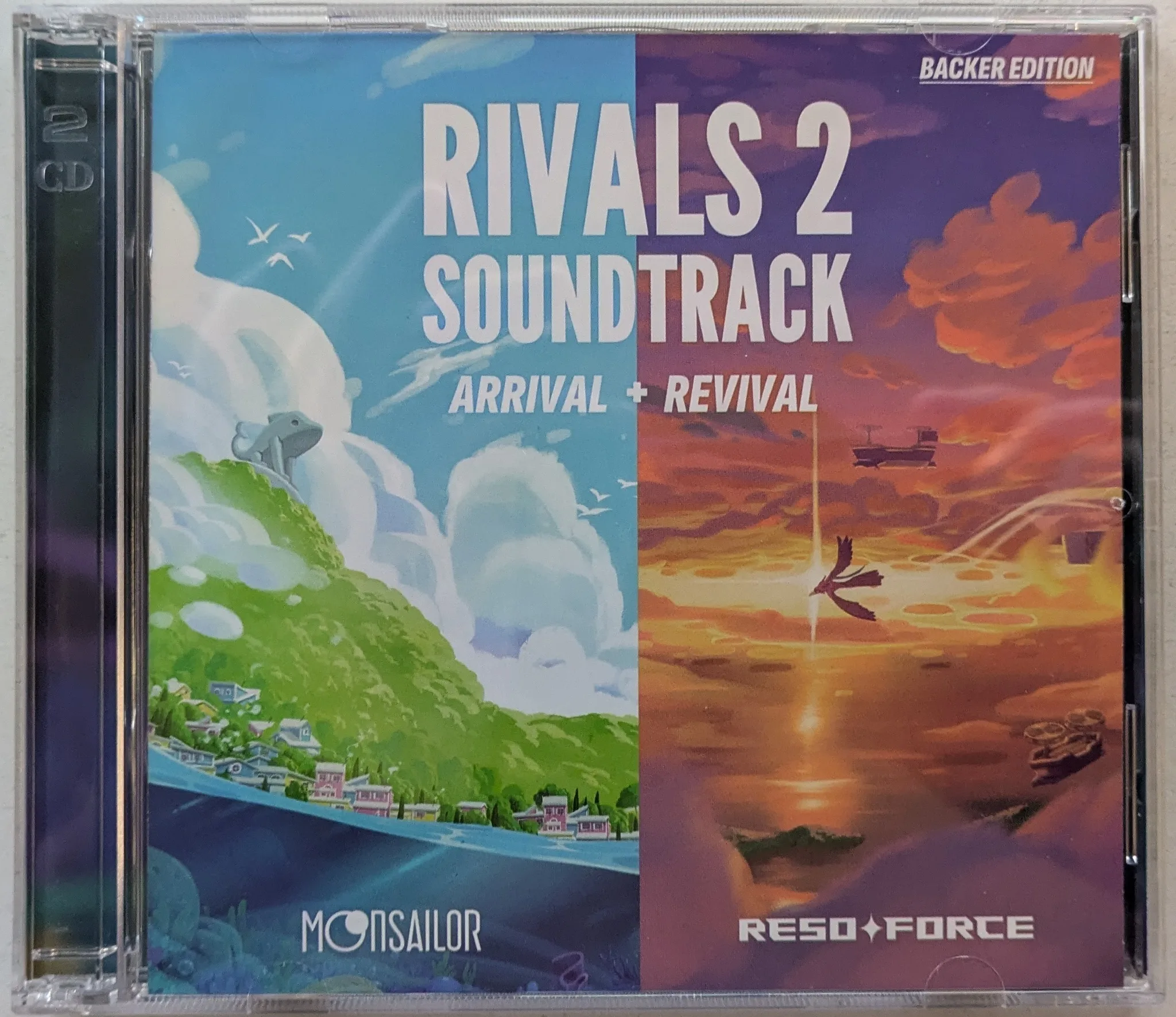 Official album cover art for the release Rivals 2 Soundtrack: Backer Edition by RESOFORCE