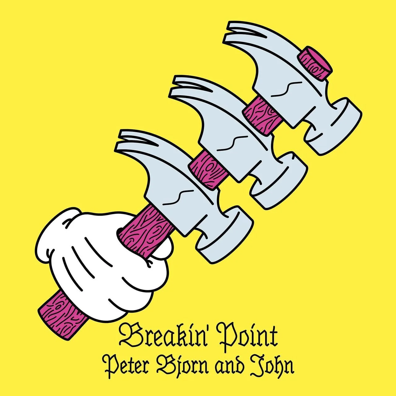 Official album cover artwork for Breakin’ Point by Peter Bjorn and John