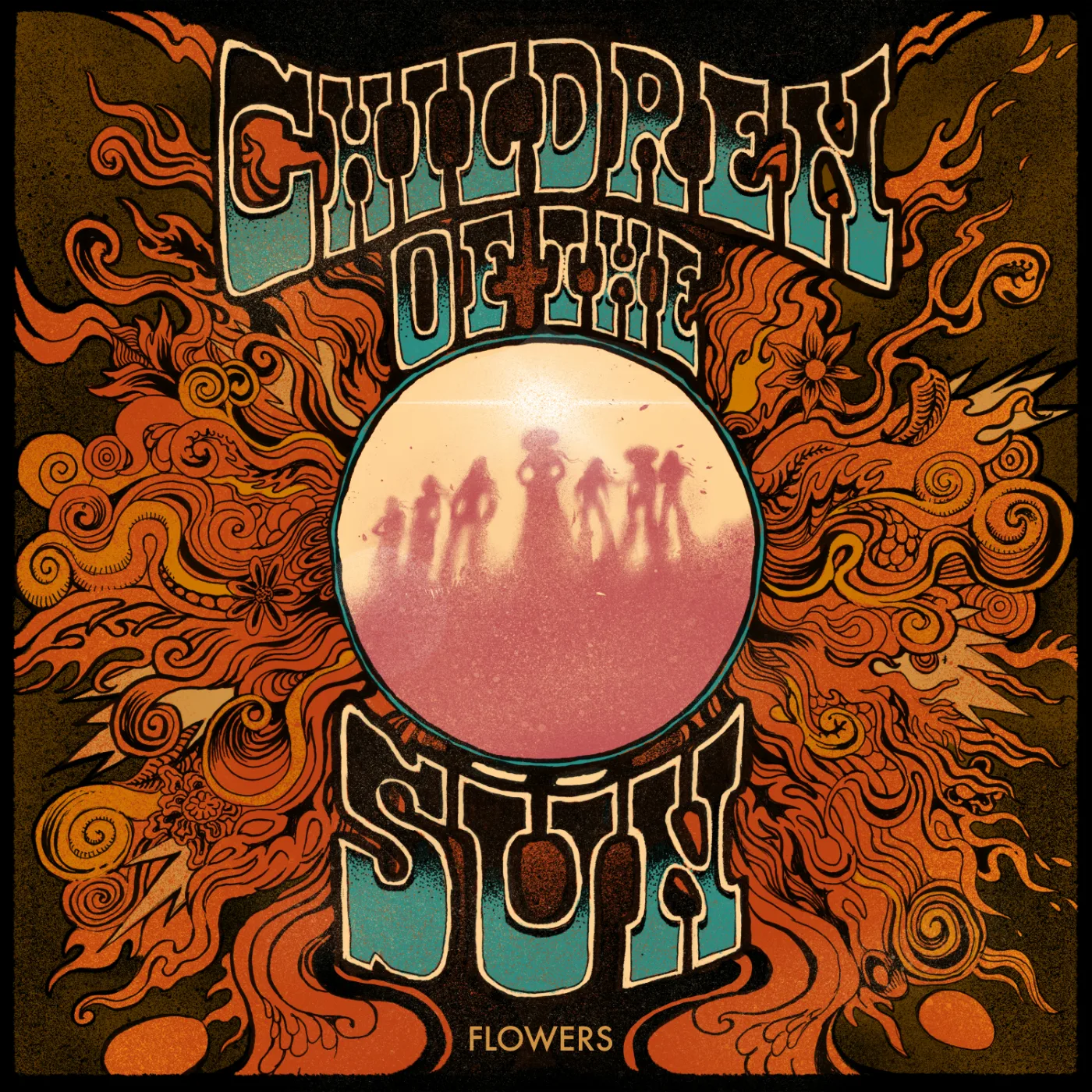 Official album cover art for the release Flowers by Children of the Sün