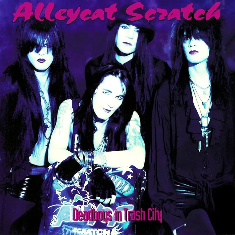 Official album cover art for the release Deadboys in Trash City by Alleycat Scratch