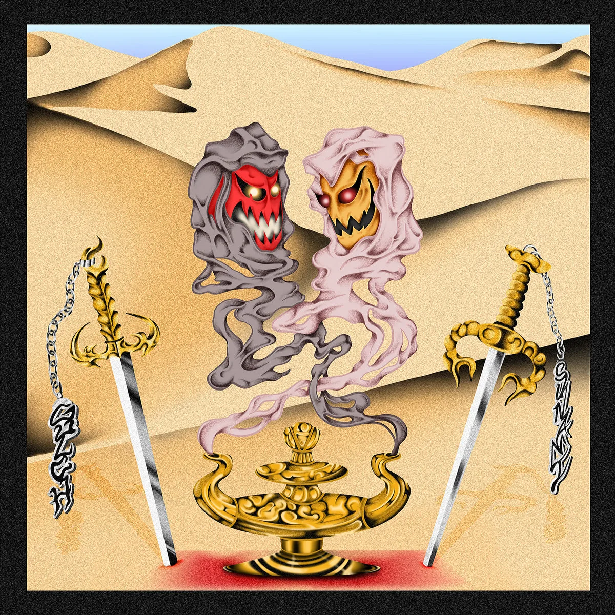 Official album cover art for the release Sunami / Gulch by SUNAMI