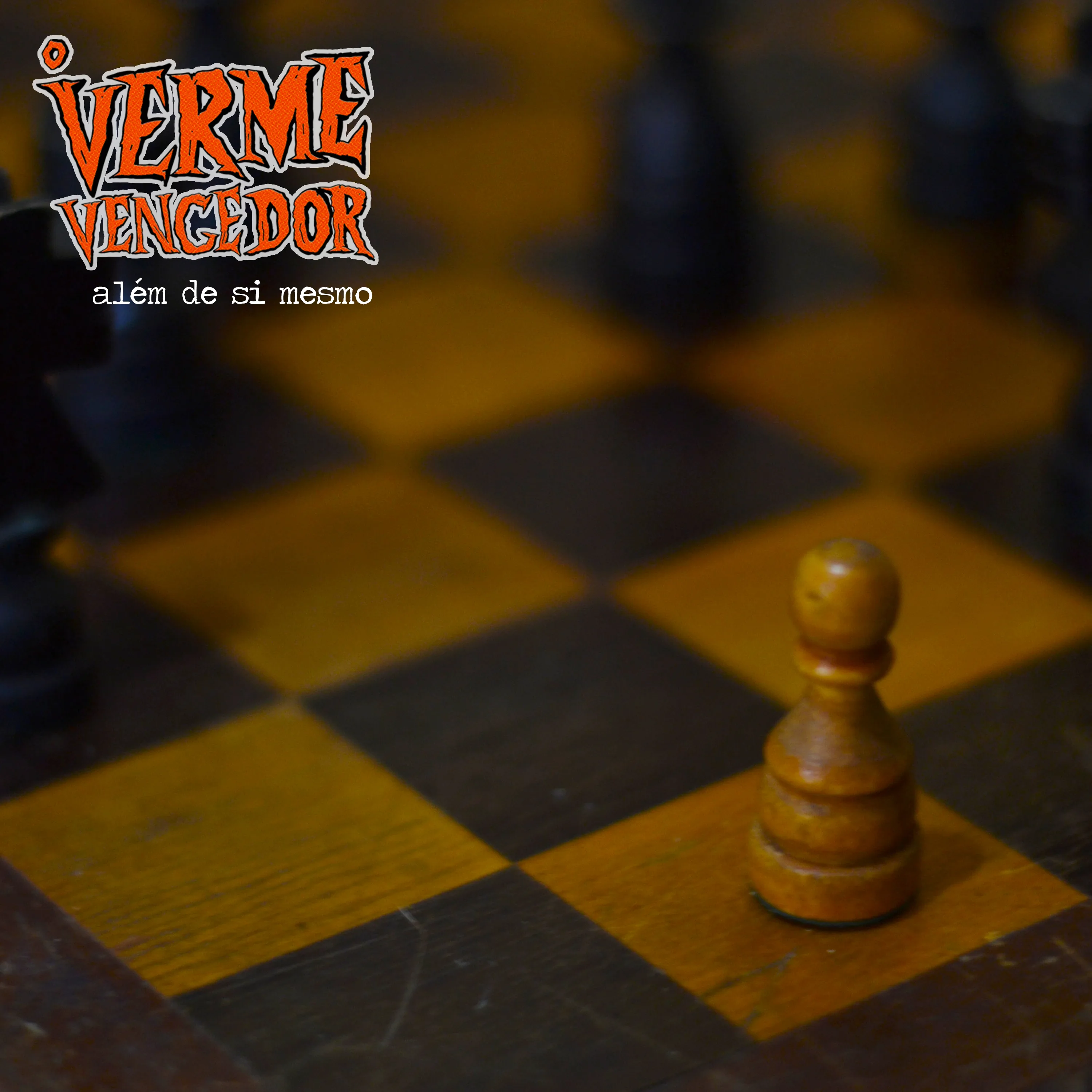 Official album cover art for the release além de si mesmo by O Verme Vencedor