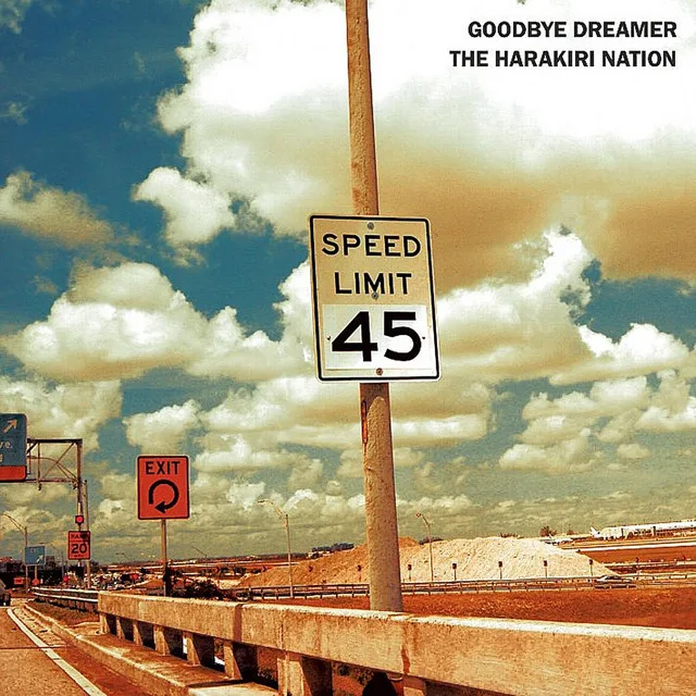 Official album cover art for the release GOODBYE DREAMER by The Harakiri Nation