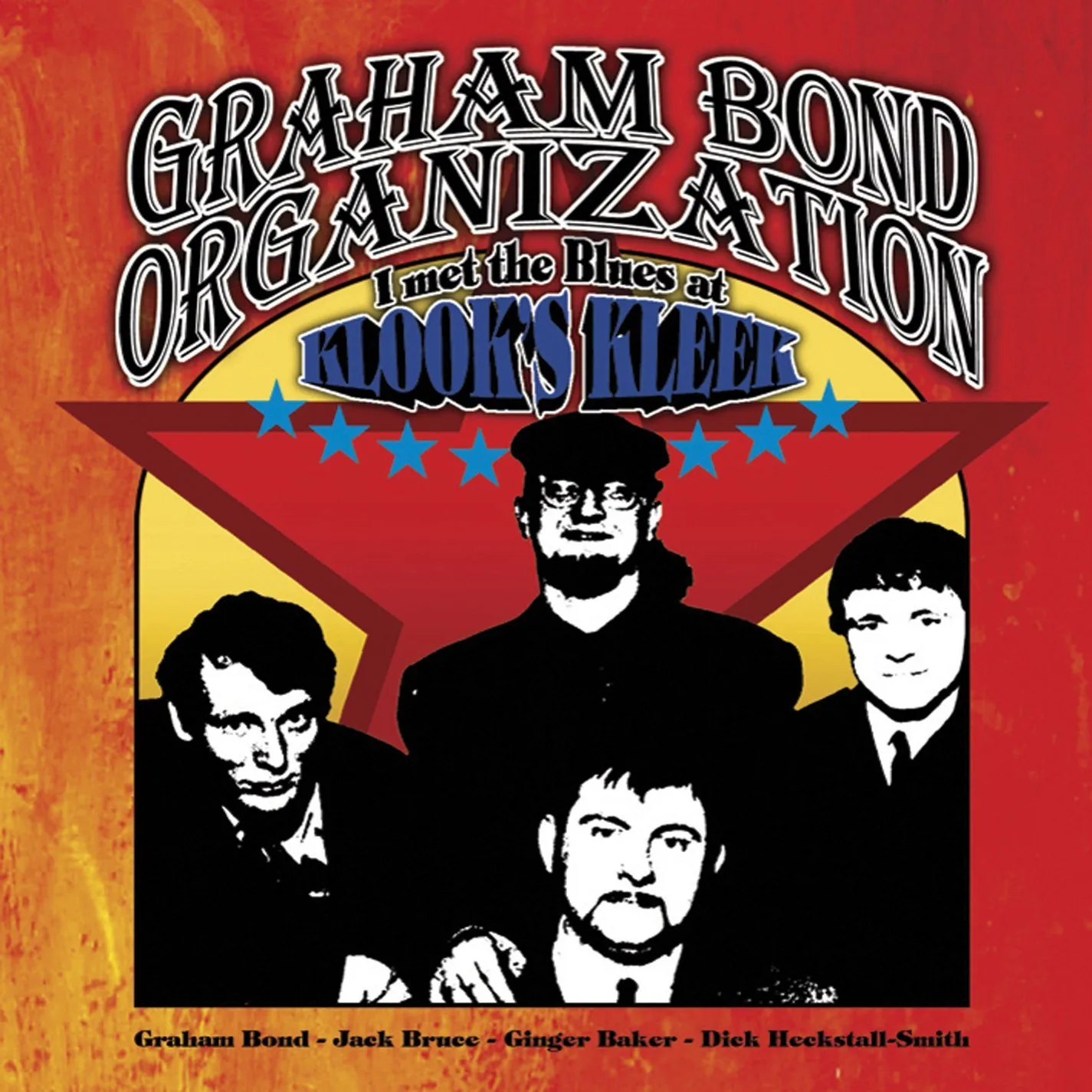 Official album cover art for the release I Met the Blues at Klook’s Kleek by The Graham Bond Organisation