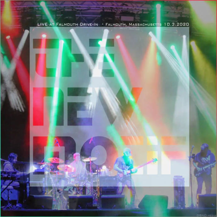Official album cover art for the release Live at Falmouth Drive In by The New Motif