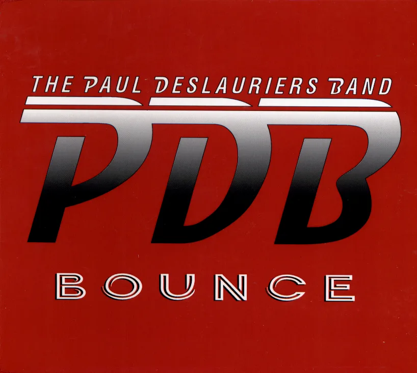 Official album cover art for the release Bounce by The Paul Deslauriers Band