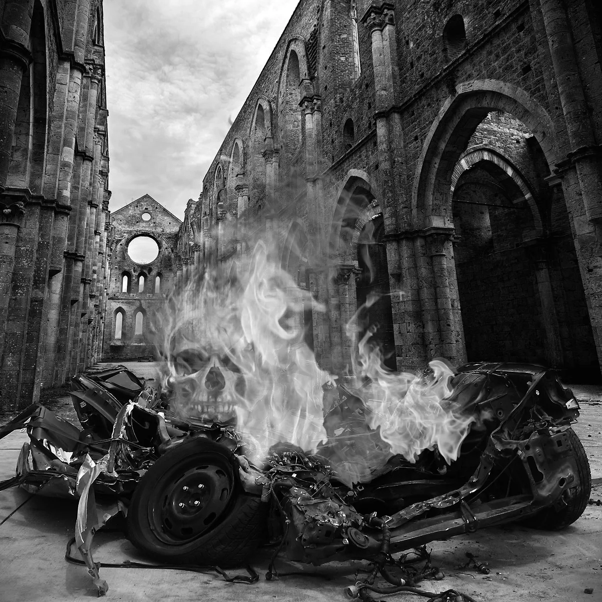 Official album cover art for the release Faucet Zero by Satanicpornocultshop