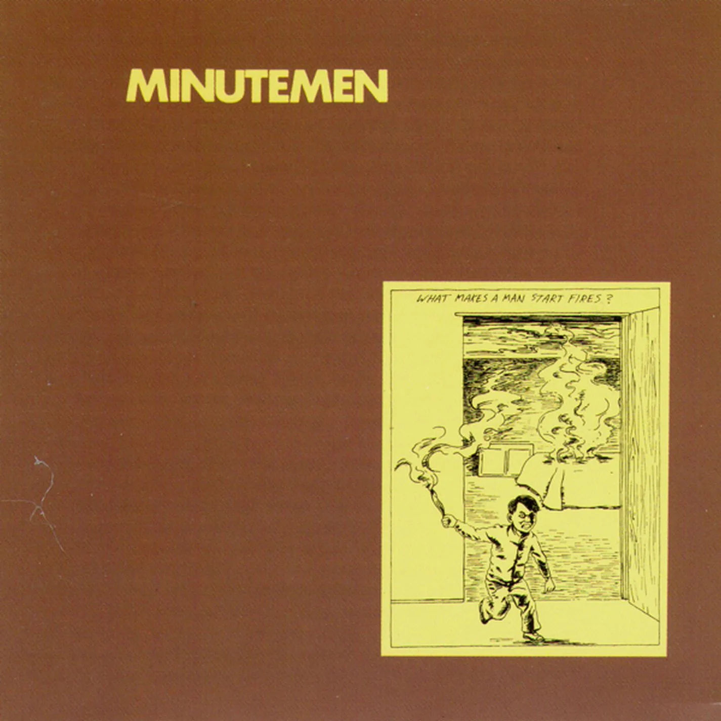 Plight song track artwork featured on the album What Makes a Man Start Fires? by Minutemen