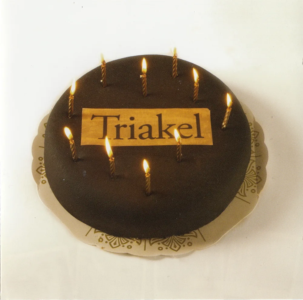 Official album cover art for the release Ten Years of Triakel by Triakel