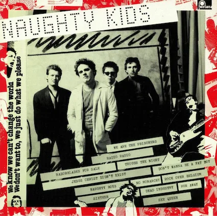 Official album cover art for the release Naughty Kids by The Kids