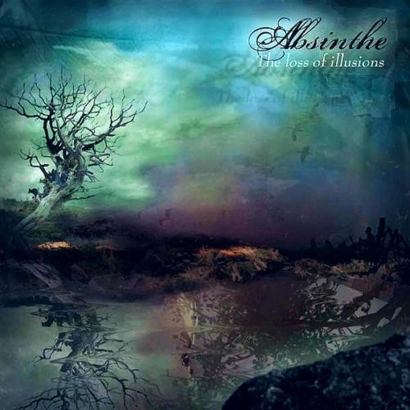 Official album cover art for the release The Loss of Illusions by Aabsinthe