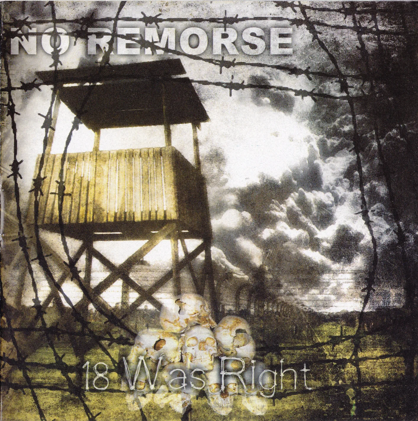 Official album cover art for the release 18 Was Right by No Remorse