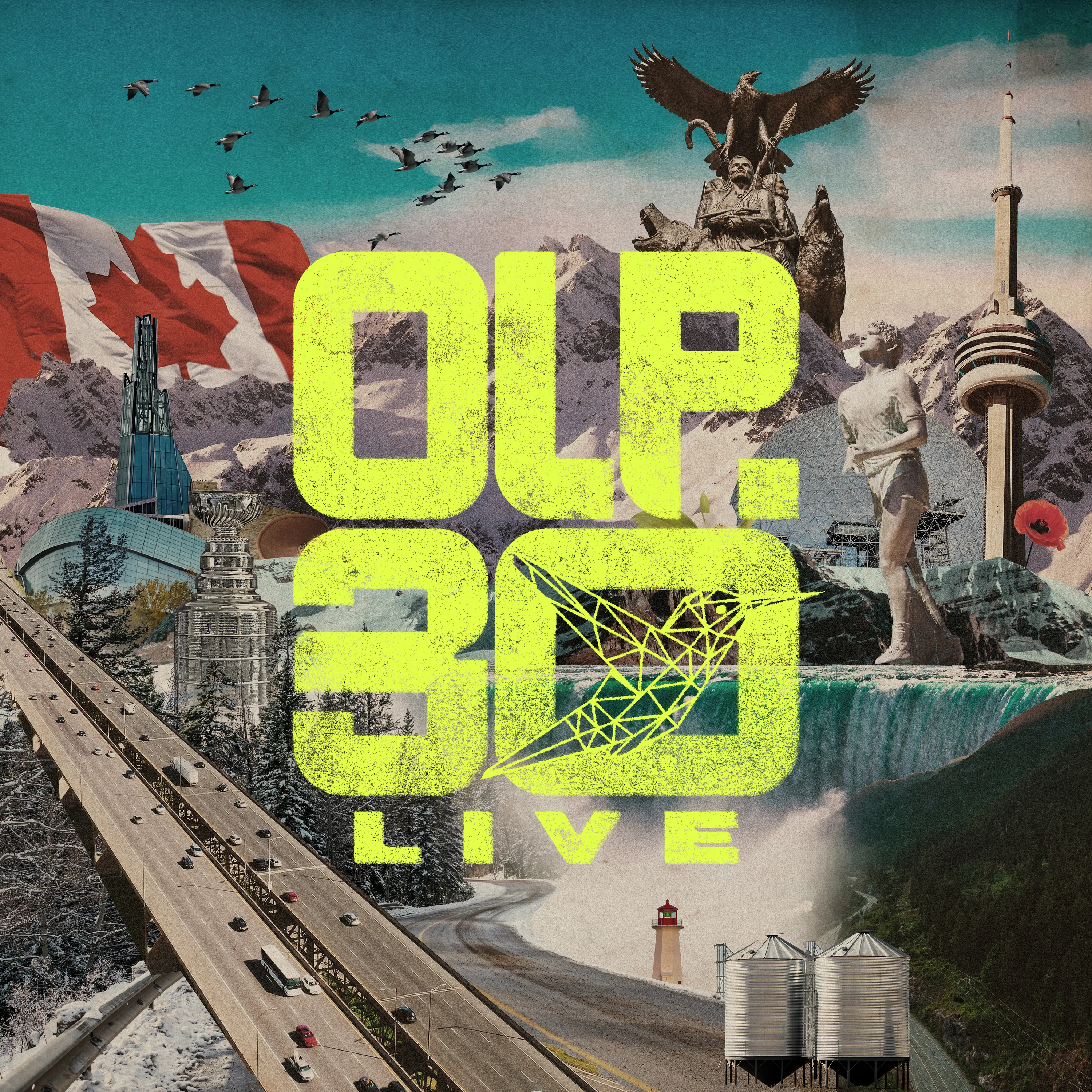 Official album cover artwork for OLP30 Live by Our Lady Peace
