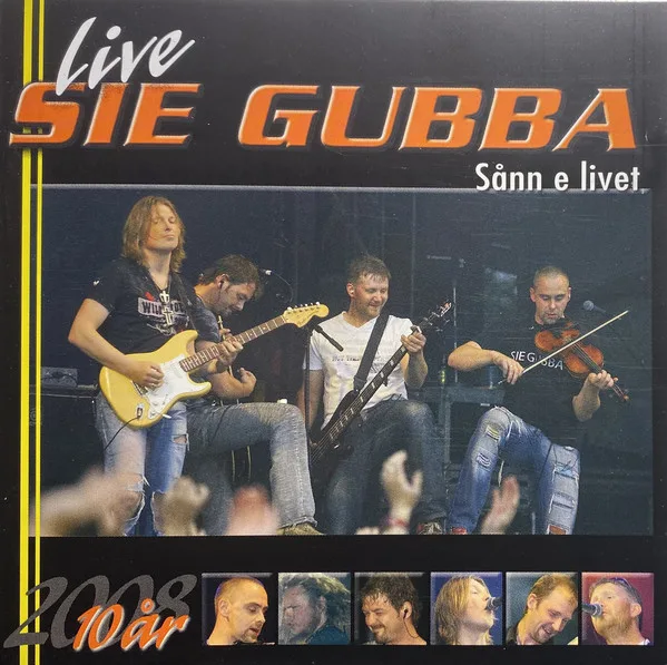 Official album cover art for the release Sånn e Livet by Sie Gubba