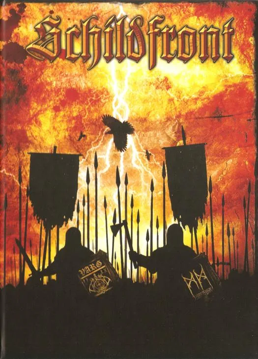 Official album cover art for the release Schildfront by Minas Morgul
