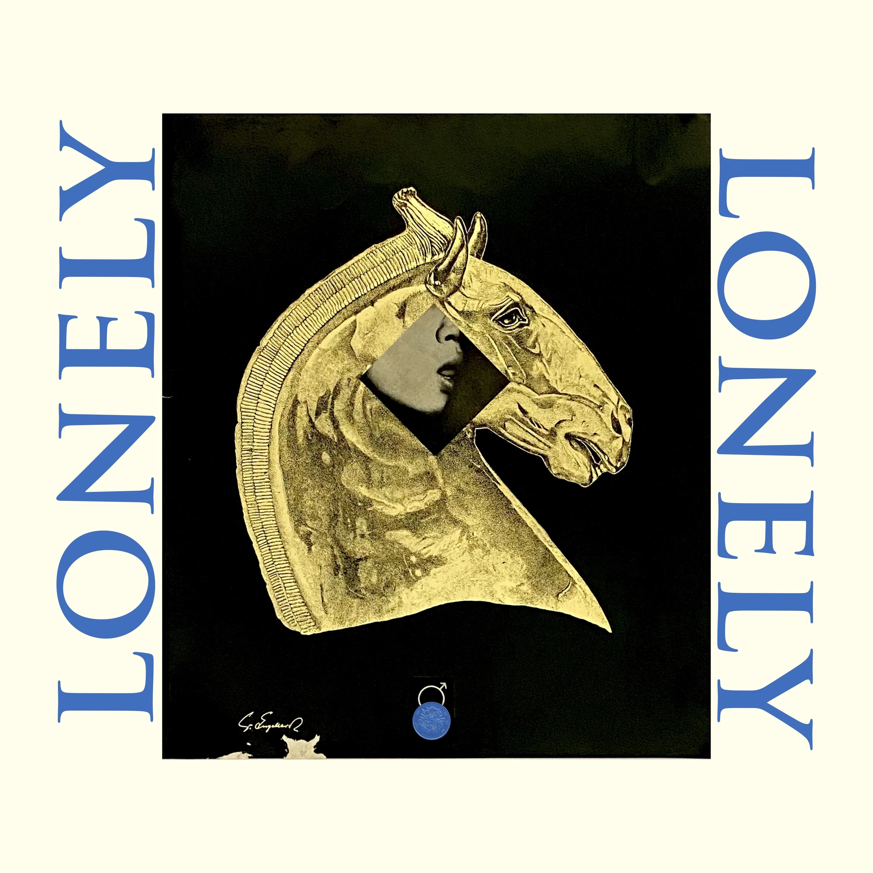 Official album cover art for the release LONELY LONELY by ALI