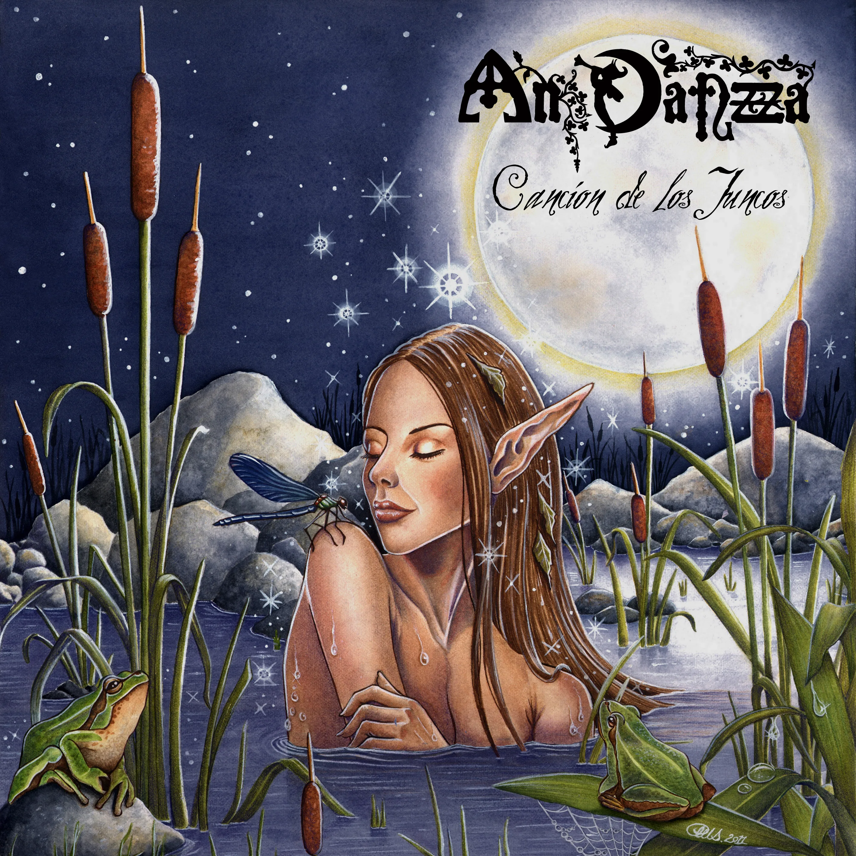 Official album cover art for the release Canción de Los Juncos by An Danzza