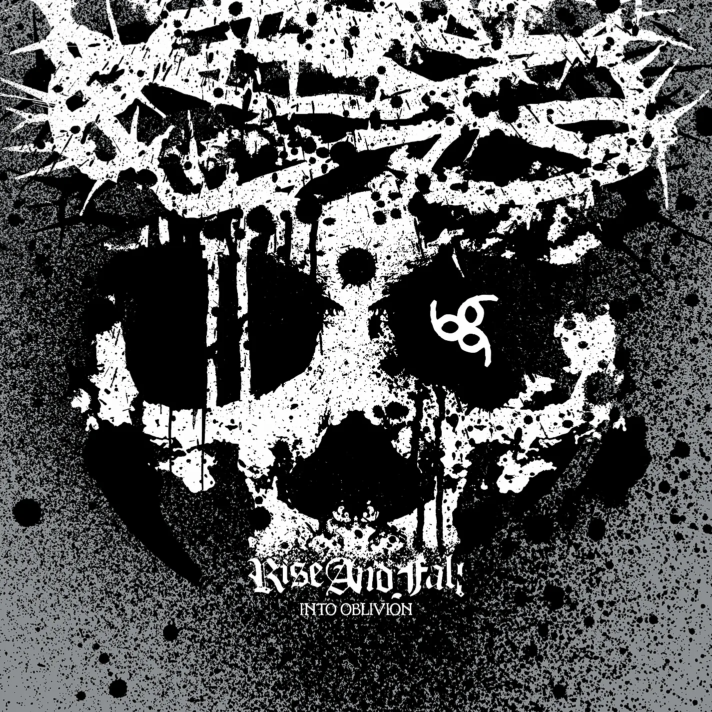 Official album cover art for the release Into Oblivion by Rise and Fall