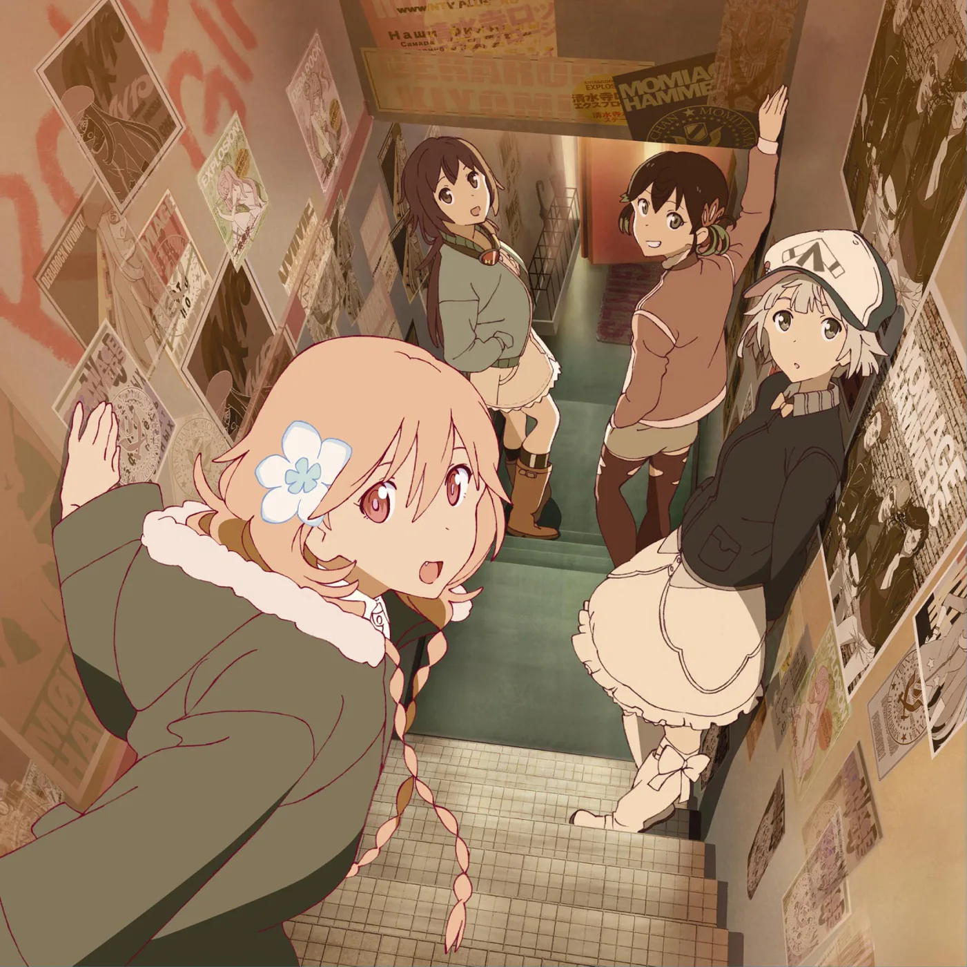 Official album cover art for the release TVアニメ「ローリング☆ガールズ」ソング集II「STONES」 by THE ROLLING GIRLS