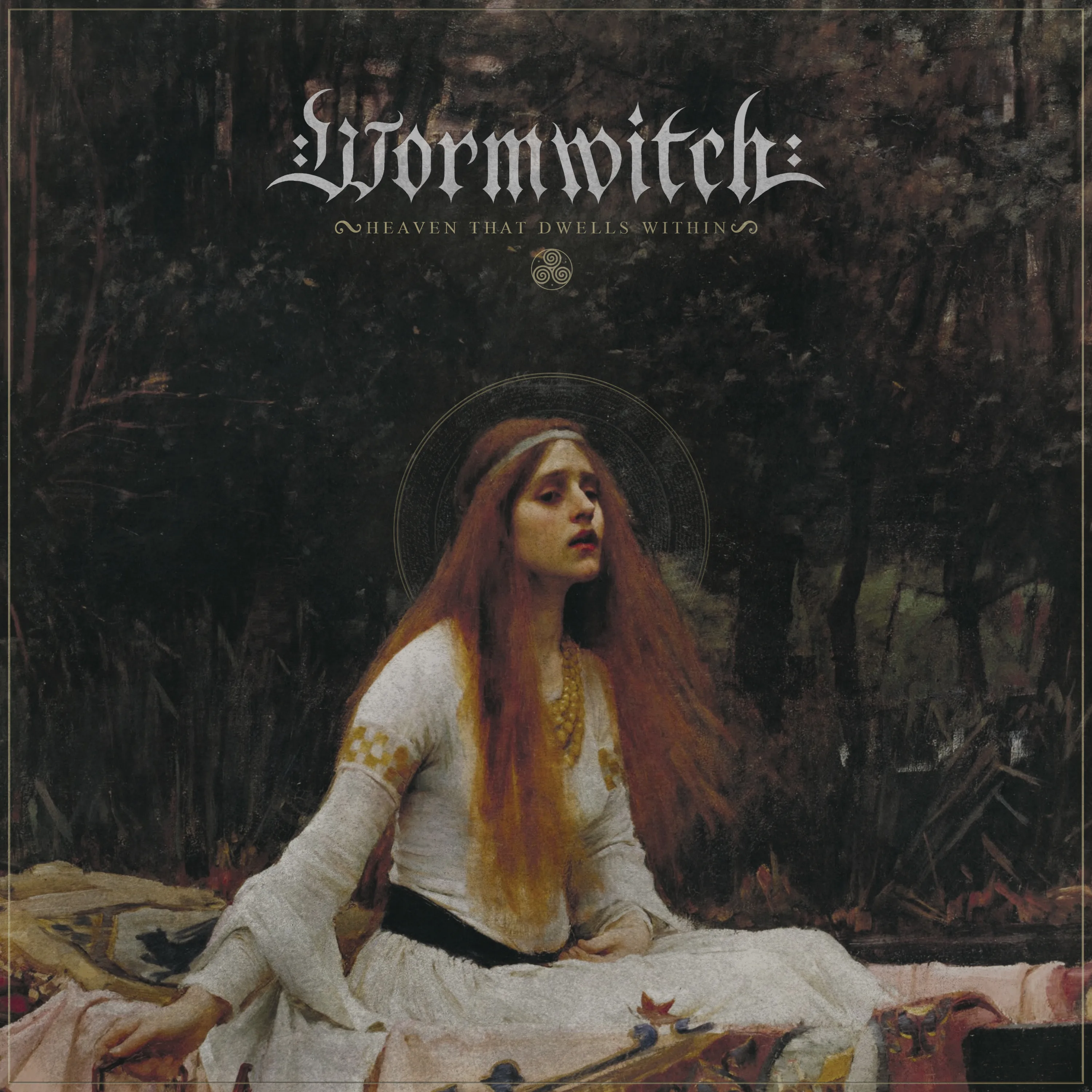 Official album cover art for the release Heaven that Dwells Within by Wormwitch