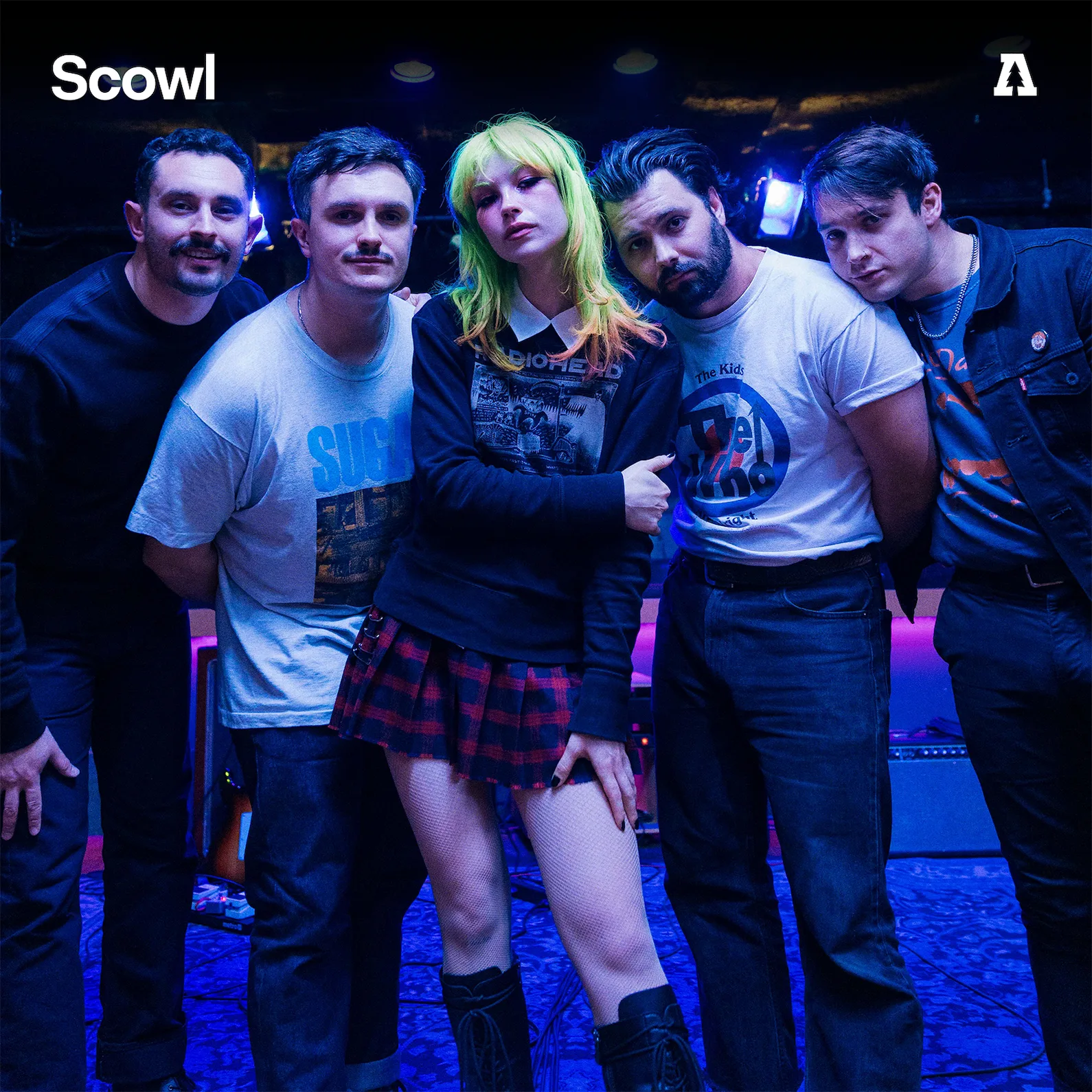 Official album cover art for the release Audiotree Live by Scowl