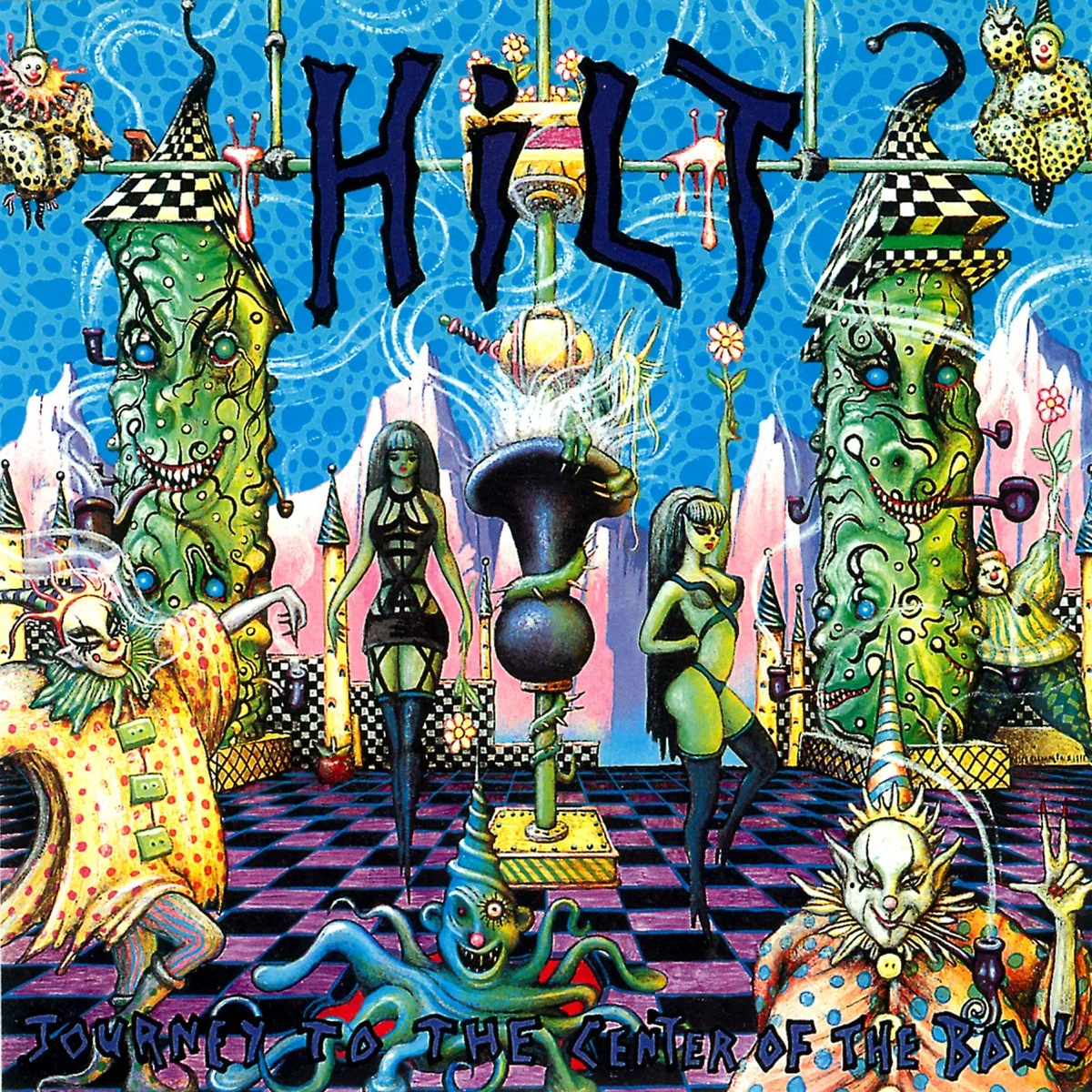 Official album cover art for the release Journey to the Center of the Bowl by Hilt
