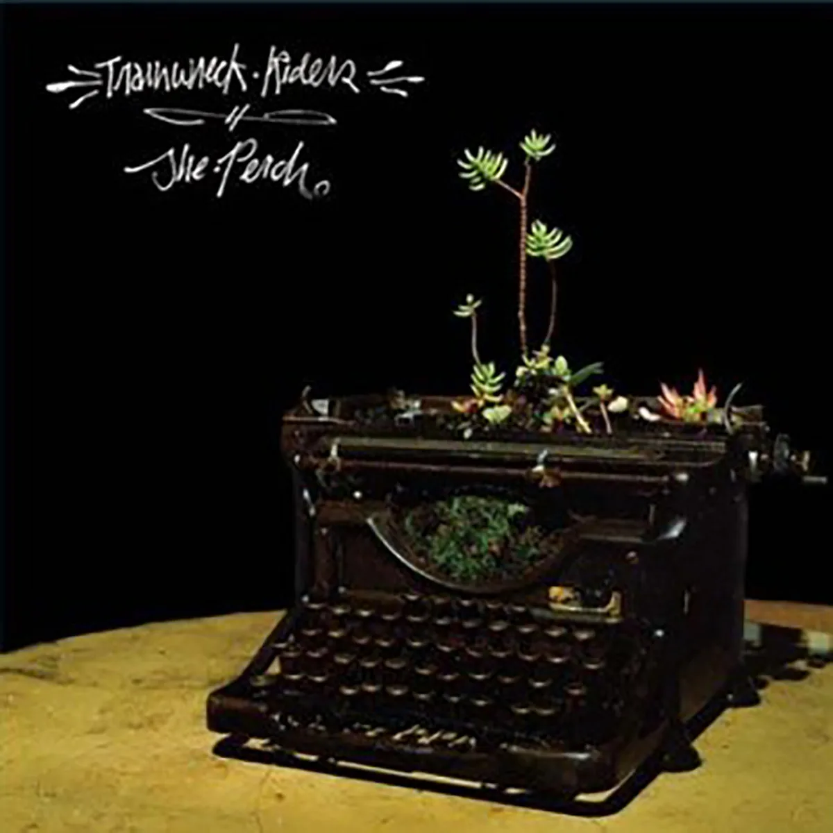Official album cover art for the release The Perch by Trainwreck Riders