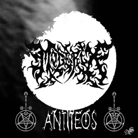 Official album cover art for the release Antiteos by Moderix