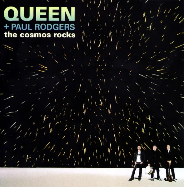 Official album cover art for the release The Cosmos Rocks by Queen + Paul Rodgers