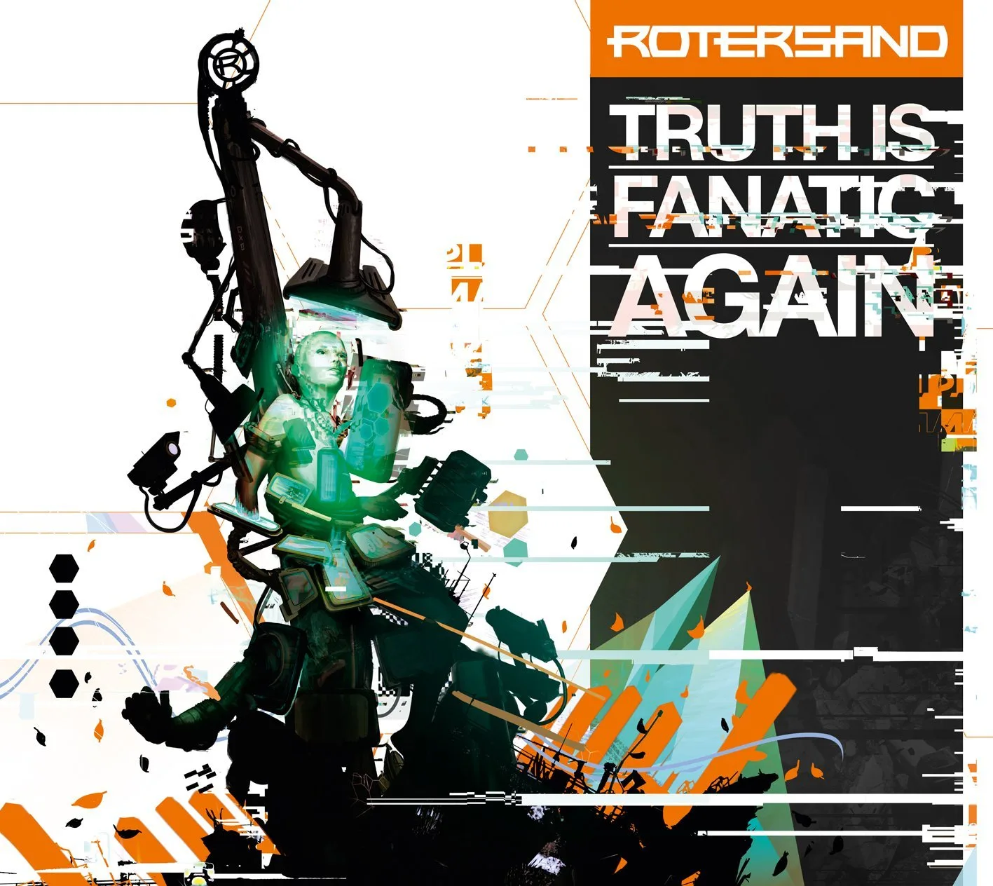 Official album cover art for the release Truth Is Fanatic Again by Rotersand
