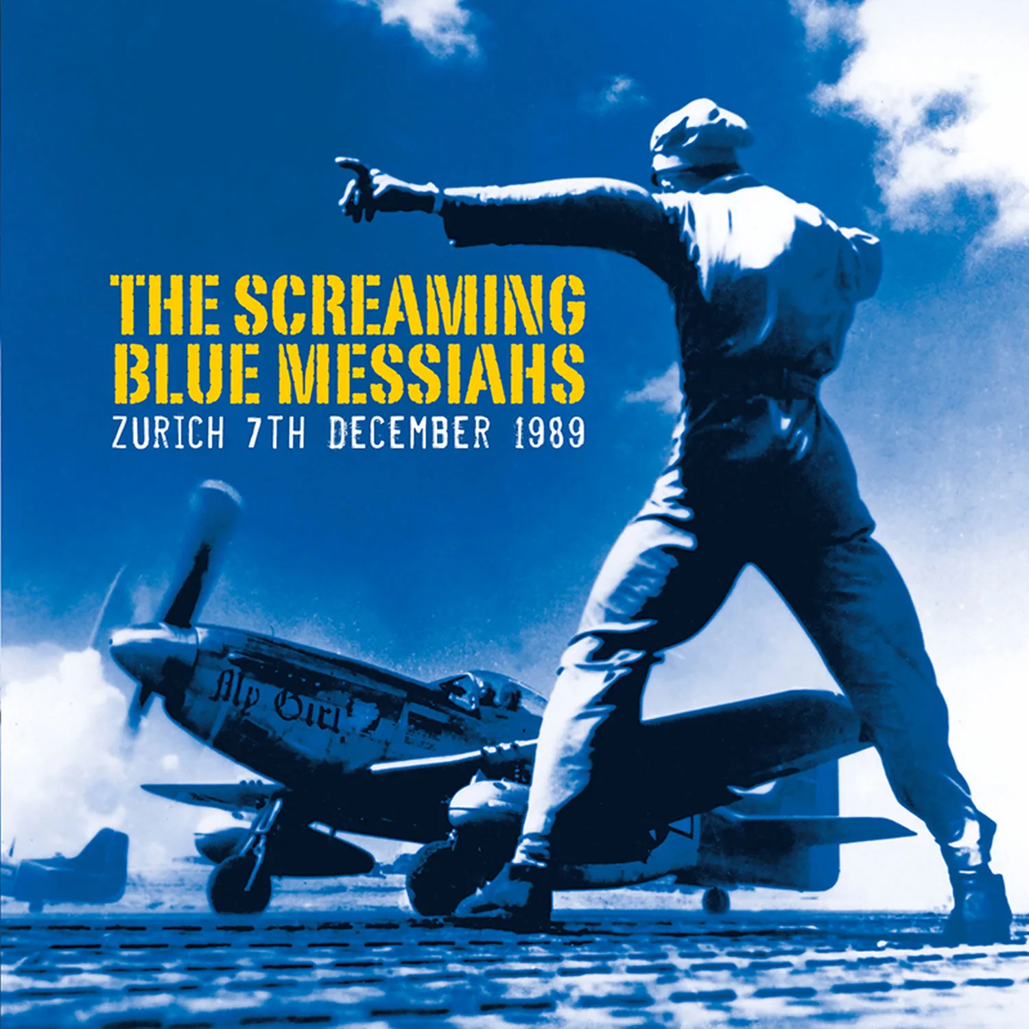 Official album cover art for the release Zurich 7th December 1989 by The Screaming Blue Messiahs